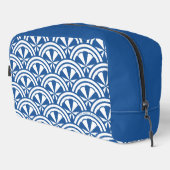 Küstenwache-Muster - Der weiße Lotus Waschbeutel (Rechte Ecke)