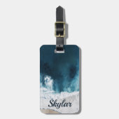 Küstenwache Personalisierte Gepäckmarke Gepäckanhänger (Vorderseite vertikal)