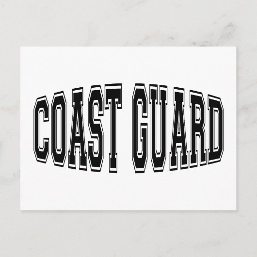 Küstenwache Postkarte (Vorderseite)