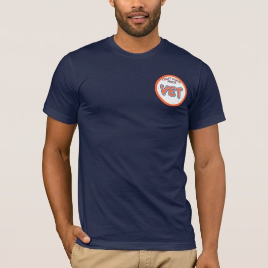 Küstenwache Pride Veteran Shirt (Vorderseite)