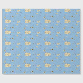 Küstenwache-Rettungs-Diagramm-Packpapier Geschenkpapier (Flach)