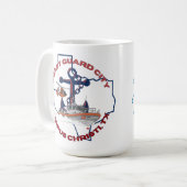 Küstenwache Stadt Corpus Christi, Texas Kaffeetasse (Vorderseite Links)