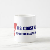 Küstenwache-Stolz Kaffeetasse (Mittel)