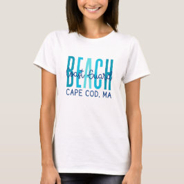 Küstenwache Strand Cape Cod MA (Ozean) T-Shirt