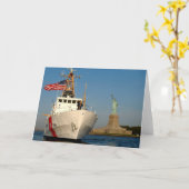 Küstenwache und die Freiheitsstatue Karte (Gelbe Blume)