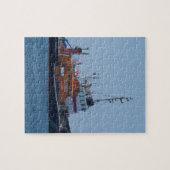 Küstenwachen-Boot und Schlepper-Boot Puzzle (Horizontal)