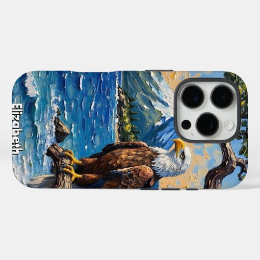 Küstenwacht: Adlerberg Vista Case-Mate iPhone Hülle (Rückseite (Horizontal))