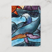 Küstenwal | Necklace Display Card Visitenkarte (Rückseite)