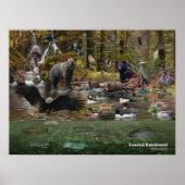 Küstenwaldplakat Poster (Vorne)