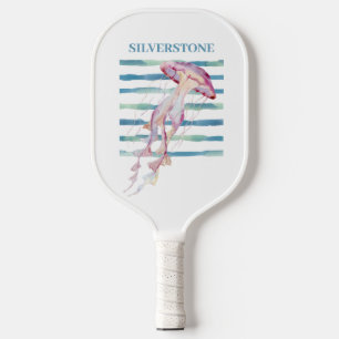 KÜSTENWASSERFARBE, PERSONALISIERT PICKLEBALL SCHLÄGER