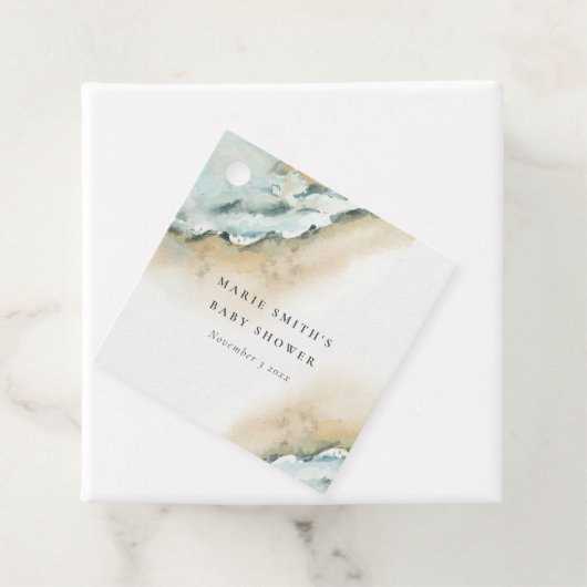 Küstenwave Sand Beach Kinderdusche Geschenkanhänger (Beispiel)