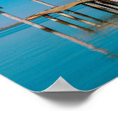 Küstenwelddrif Südafrika Landschaftsboote Poster (Ecke)