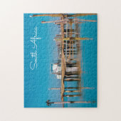 Küstenwelddrif Südafrika Landschaftsboote Puzzle (Vertikal)