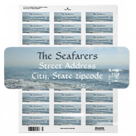 Küstenwellen Fotografische Rücksendeadresse