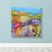 Küstenwiese 2013 leinwanddruck (Insitu (Holzboden))