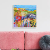 Küstenwiese 2013 leinwanddruck (Insitu (Wohnzimmer))