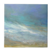 Küstenwolken Fliese (Vorderseite)