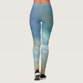 Küstenwolken Leggings (Rückseite)