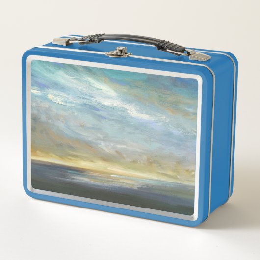 Küstenwolken Metall Lunch Box (Vorderseite)