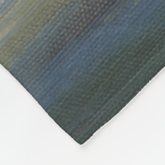 Küstenwolken mit Ozean Fleecedecke (Ecke)