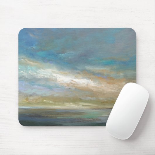 Küstenwolken mit Ozean Mousepad (Mit Mouse)