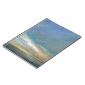 Küstenwolken mit Ozean Notizblock (Linke Seite)