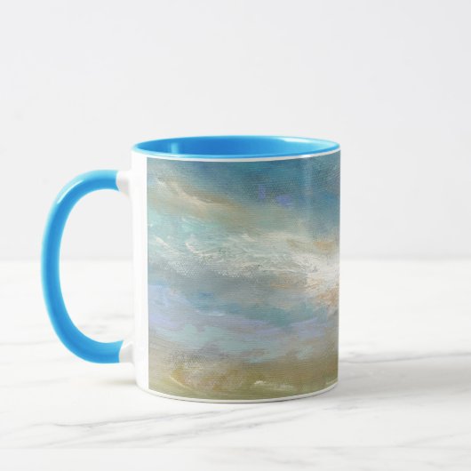 Küstenwolken mit Ozean Tasse (Links)