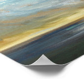 Küstenwolken Poster (Ecke)