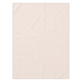 Küstenzauber Muschelrosa Tischdecke (Vorderseite)