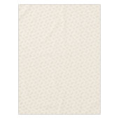 Küstenzauber Sandtaupe Tischdecke (Vorderseite)