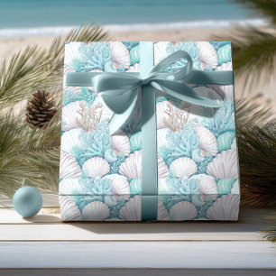 Küstenzellen und Korallenmuster#3 ID1009 Geschenkpapier