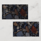 Küstestrandsteine Visitenkarte (Vorne/Hinten)