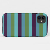 Küstharmonie-Streifen Case-Mate iPhone Hülle (Rückseite (Horizontal))