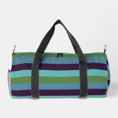 Küstharmonie-Streifen Duffle Bag (Rückseite)