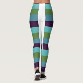 Küstharmonie-Streifen Leggings (Rückseite)