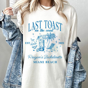 Küstliche Junggesellinnenabschied Moderne Cocktail T-Shirt