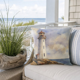 Küstliches Leuchtturm-Nautik-Hausdekor Kissen