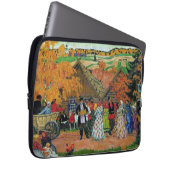 Kustodiev - Dorffest, Laptopschutzhülle (Vorne Rechts)