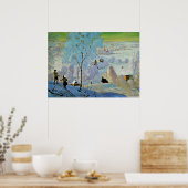 Kustodiev - Skiers Poster (Küche)