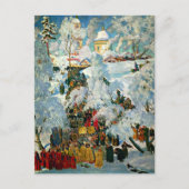 Kustodiew - Die Beschlagnahme von Wasser Postkarte (Vorderseite)