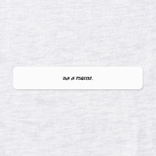 KUSTOM EISEN AUF ETIKETTEN (Design 1)