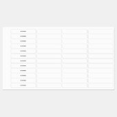 KUSTOM EISEN AUF ETIKETTEN (Blatt)