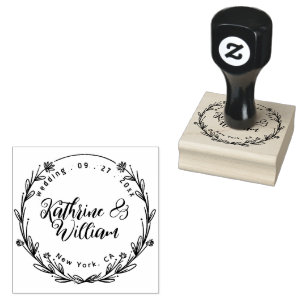 KUSTOM ELEGANTES KREISELFLORALWANDEL GUMMISTEMPEL