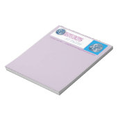 KUSTOM-LETTERHEAD-NOTE-PADS 5.5 X 6 NOTIZBLOCK (Rotiert)