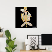 KUSTOM POSTER - GODESS 2 (Heimbüro)