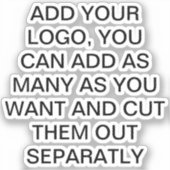 KUSTOM SIZE SKINNY ETIKETTEN (Vorderseite)