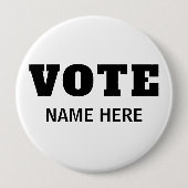 KUSTOM STIMMEN WÄHLER KANDIDATENWAHL BUTTON (Vorderseite)