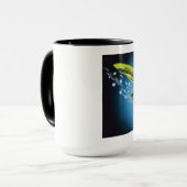 KUSTOM-TASSE - MEERESTURTALE TASSE (Vorderseite Links)