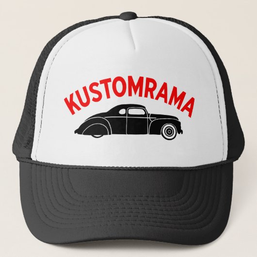 Kustomrama hackte und lenkte '39 truckerkappe (Vorderseite)