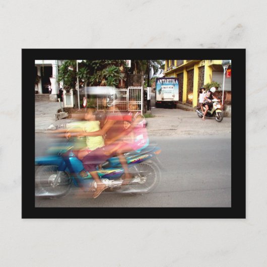 Kuta Bali, Indonesien Postkarte (Vorderseite)